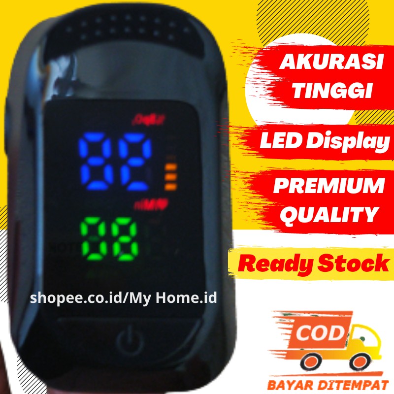 Jual Oxymeter Alat Pengukur Kadar Oksigen Pulse Alat Saturasi Oksigen Fingertip Pulse Oximeter