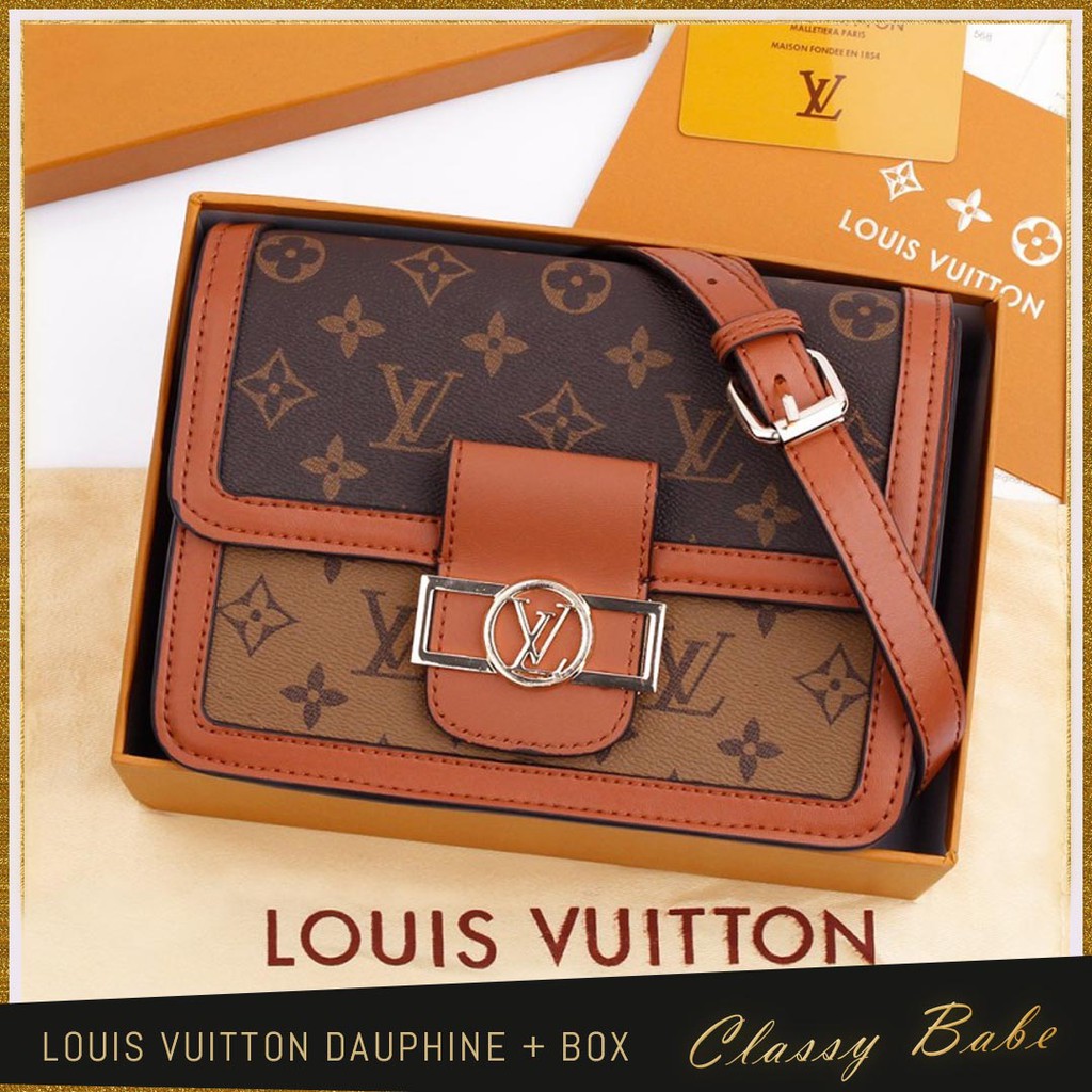 Louis Vuitton Mini Dauphine-Monogramed-M44580