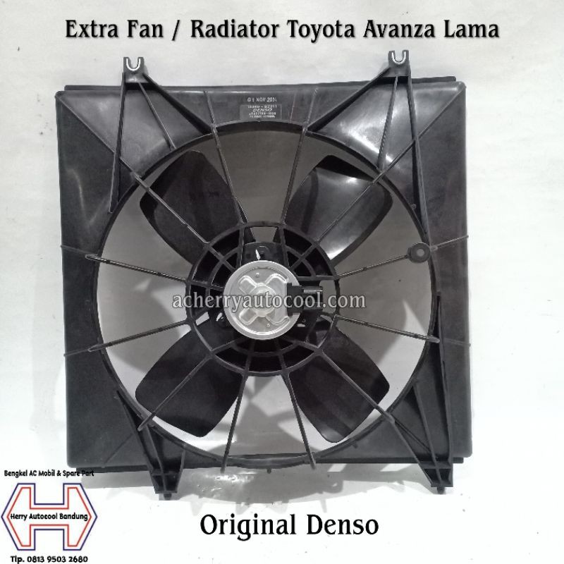 Jual Extra Fan Radiator Toyota Avanza Lama - Denso Original | Shopee ...