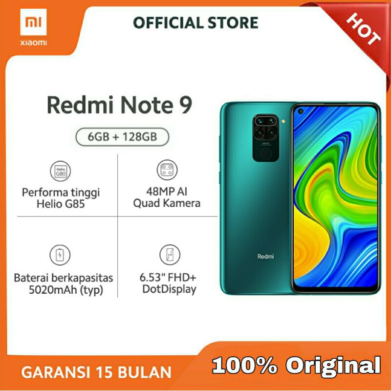 Jual Xiaomi Redmi Note Ram 6/128Gb Garansi Resmi Shopee Indonesia