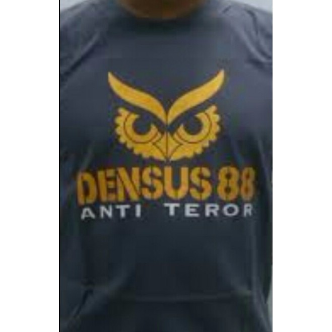 Jual TSHIRT BAJU DISTRO DENSUS 88 ANTI TEROR KAOS DENSUS | Shopee Indonesia