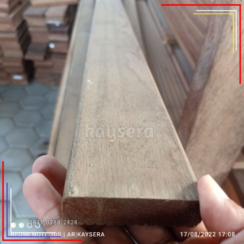 Jual Partisi Kisi Lantai Kayu Pagar Dinding Decking Kayu Bengkirai