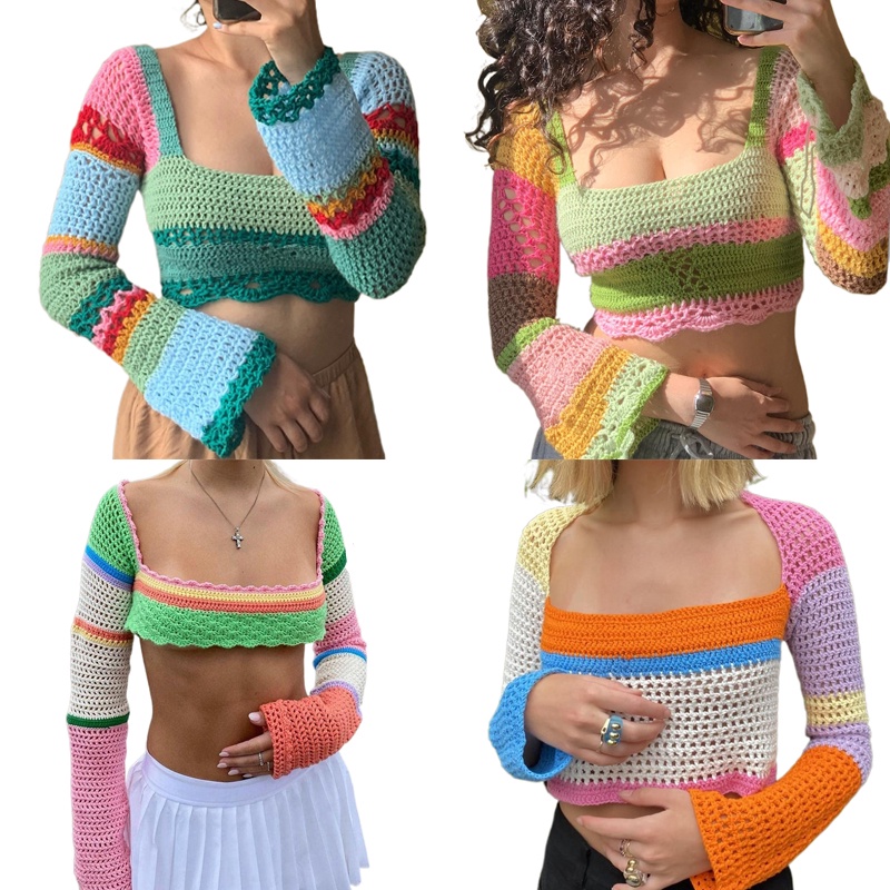 Easyforever Women's Sequin Shirt - 70s Disco Party Top, Patchwork Sleeveless Vest With Lining - View #10