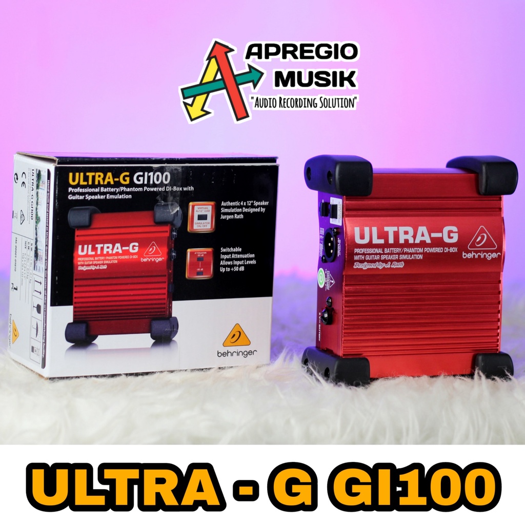 Jual DI BOX Behringer Ultra G GI100 GI 100 GI100 ORIGINAL Shopee