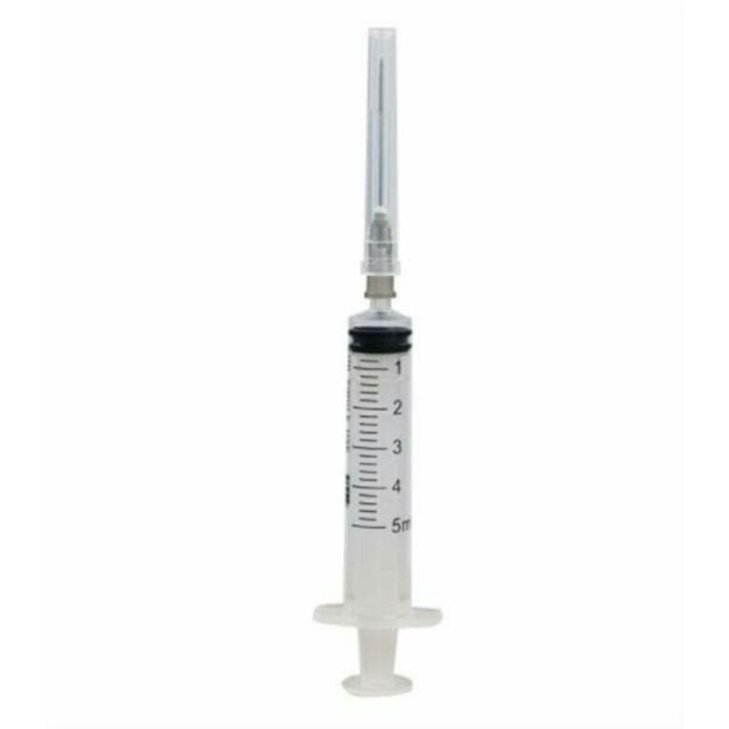 Jual Spuit 5cc / 5ml / Suntikan 1 Pcs | Shopee Indonesia
