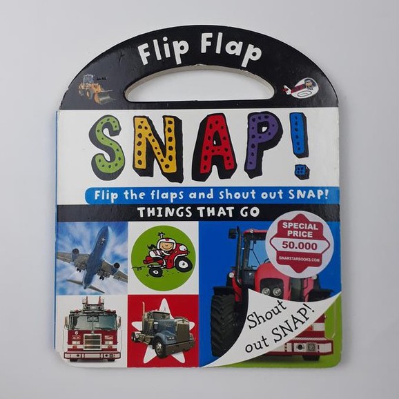 Jual IMPORT BOOK FLIP FLAP SNAP THINGS THAT GO (SSB) | Shopee Indonesia