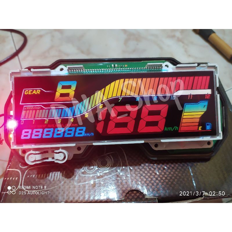 Jual Stiker Sticker Lcd Spidometer Speedometer Yamaha All New Vixion ...