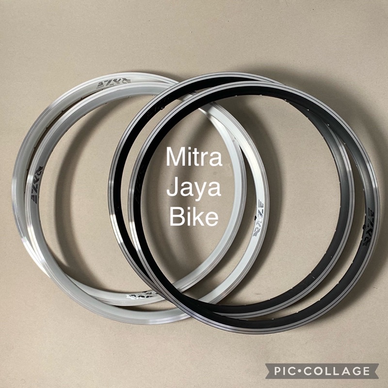Jual Rims Velg Lipat Folding 451 Raze 20 V Brake 28 Hole | Shopee Indonesia