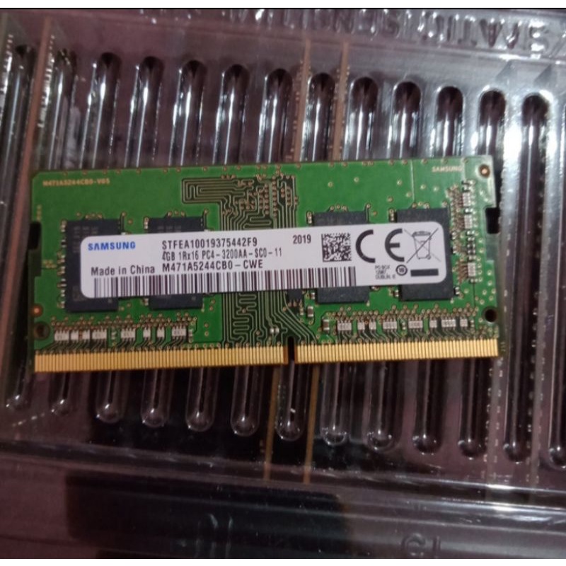 Jual Ram laptop ddr4 4gb 1rx16 pc4 3200aa 3200mhz Samsung Shopee
