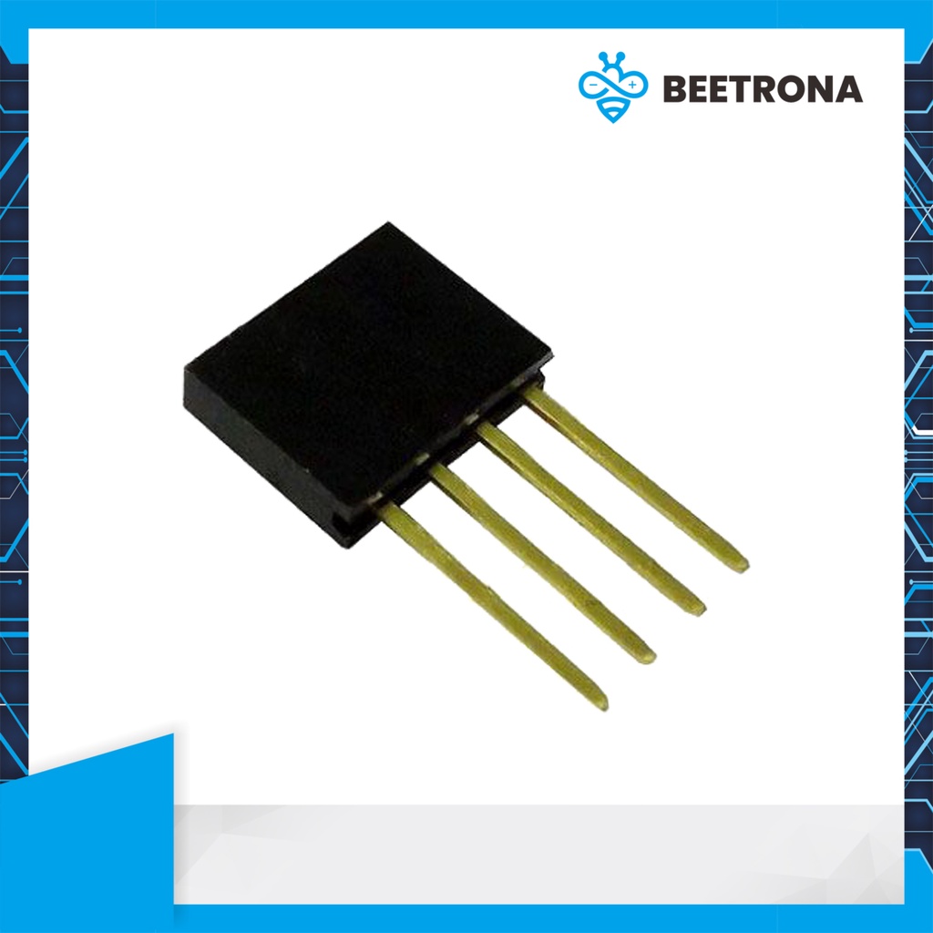 Jual Pin Header Female 4Pin Long Stackable 4 P Sokect Connector ...