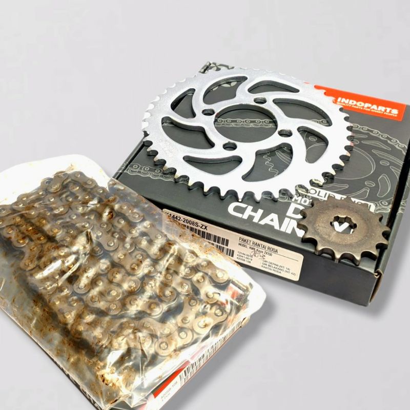 Jual GEAR SET / GEAR PAKET KAWASAN KAZE ZX 130 ORIGINAL INDOPARTS Shopee Indonesia