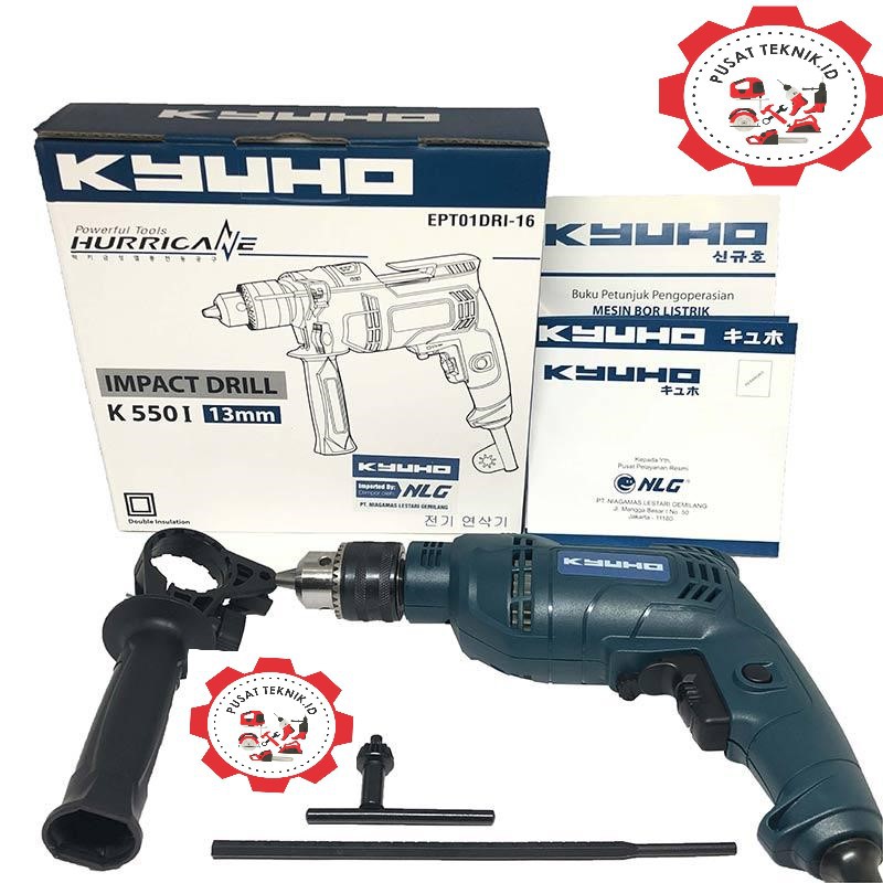 Jual Bor Kyuho K I Mesin Bor Tembok Impact Drill Mm K I Kyuho Pusat Teknik Id Shopee