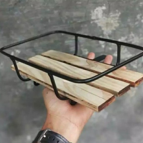 Jual FRONT RACK SEPEDA TYPE E KERANJANG FIXIE GEAR MTB Shopee Indonesia