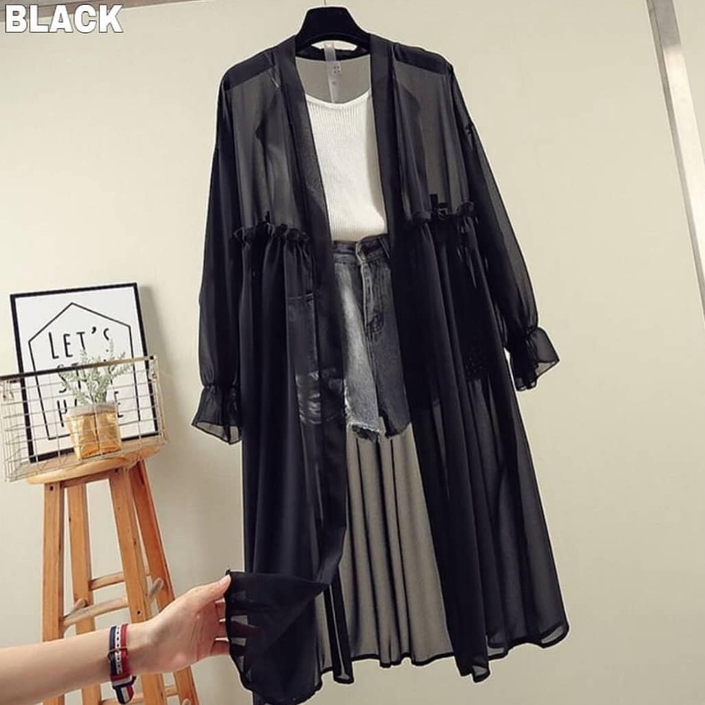 Jual Outer Hijab Kekinian Model Outer Lengan Panjang Terlengkap & Harga ...