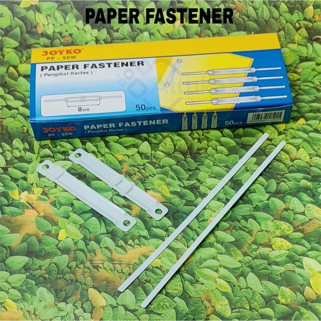 Jual Paper Fastener / Acco Putih dan warna ( isi 50 pcs) Shopee Indonesia