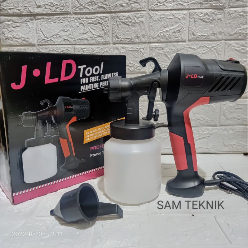 Jual Jld Spray Gun Elektrik Spraygun Alat Cat 800ml Banjarmasin Shopee Indonesia 0027