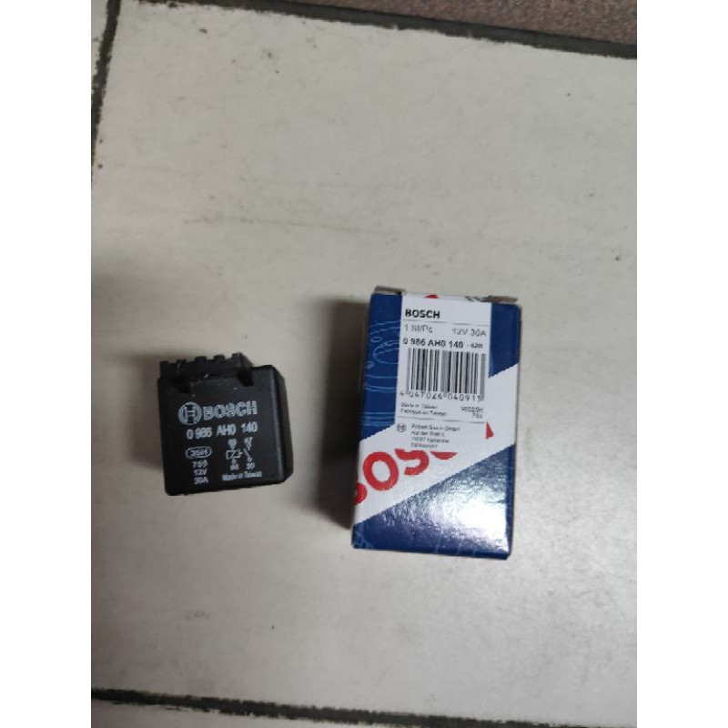 Jual relay lampu bosch kaki 4 universal utk smua mobil Shopee Indonesia