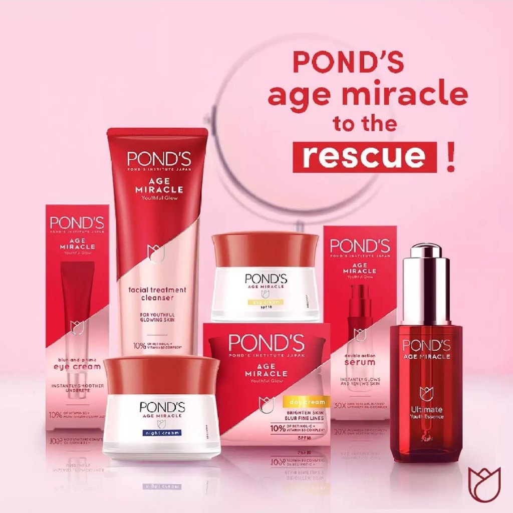 Jual Pond's Age Miracle Pond's day cream Spf 18 50gram / Night Cream