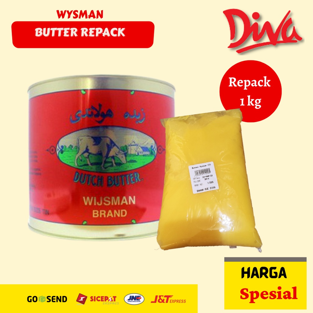 Jual [ 1 kg ] Wysman Butter / Wisman repack / Wjsman kemasan repak ...