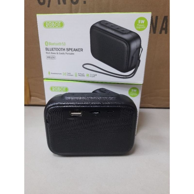 Jual Robot RB100 Speaker Bluetooth Mini Spiker Wireless Portable ...