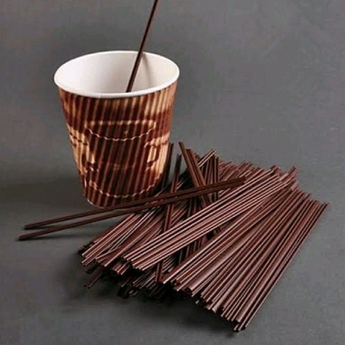 Jual Sedotan kopi Sedotan Paper Cup Sedotan PIPET Pipih Gepeng 12cm ...