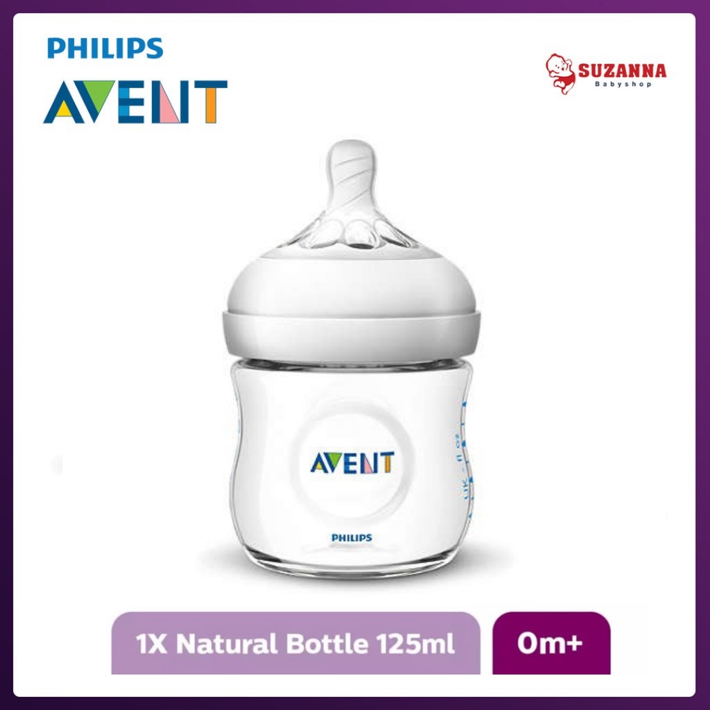 Jual Philips Avent Bottle Natural Single 125ml Botol Susu | Shopee ...