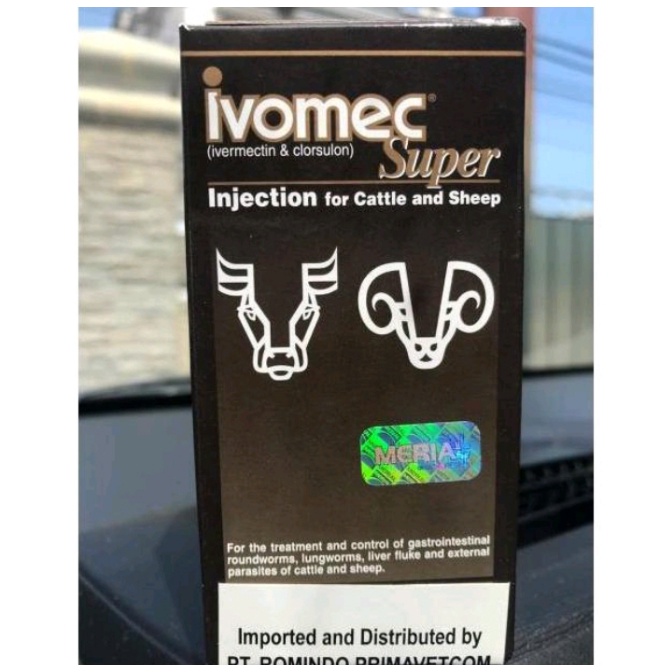Jual Ivomec Super Inj 50 mL (Anti Ektoparasit dan Endoparasit) | Shopee ...
