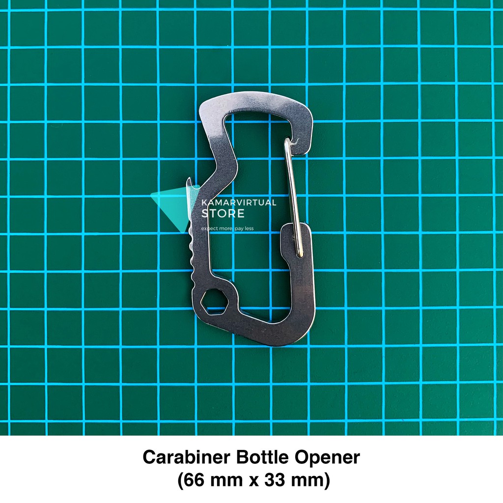 Jual Carabiner Bottle Opener Model Leatherman | Shopee Indonesia