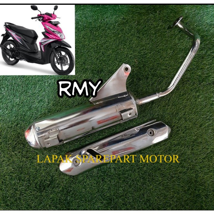 Jual Kenalpot Racing Bobokan Honda Beat F1 Esp All Nwe Full Krum ...