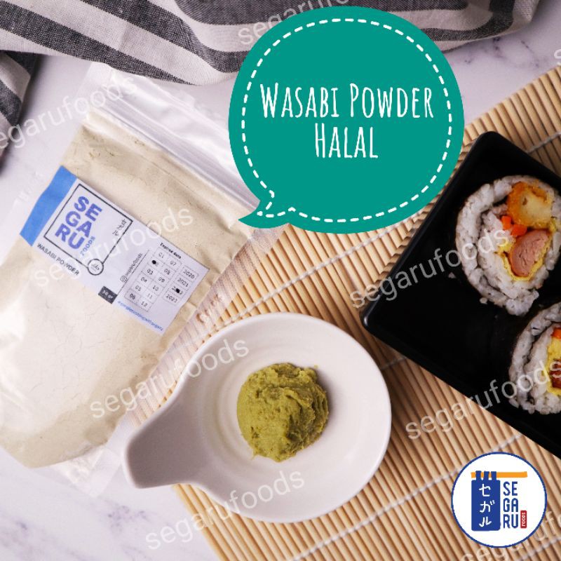 Jual Wasabi Powder Bubuk Wasabi Halal 50 gr Shopee Indonesia