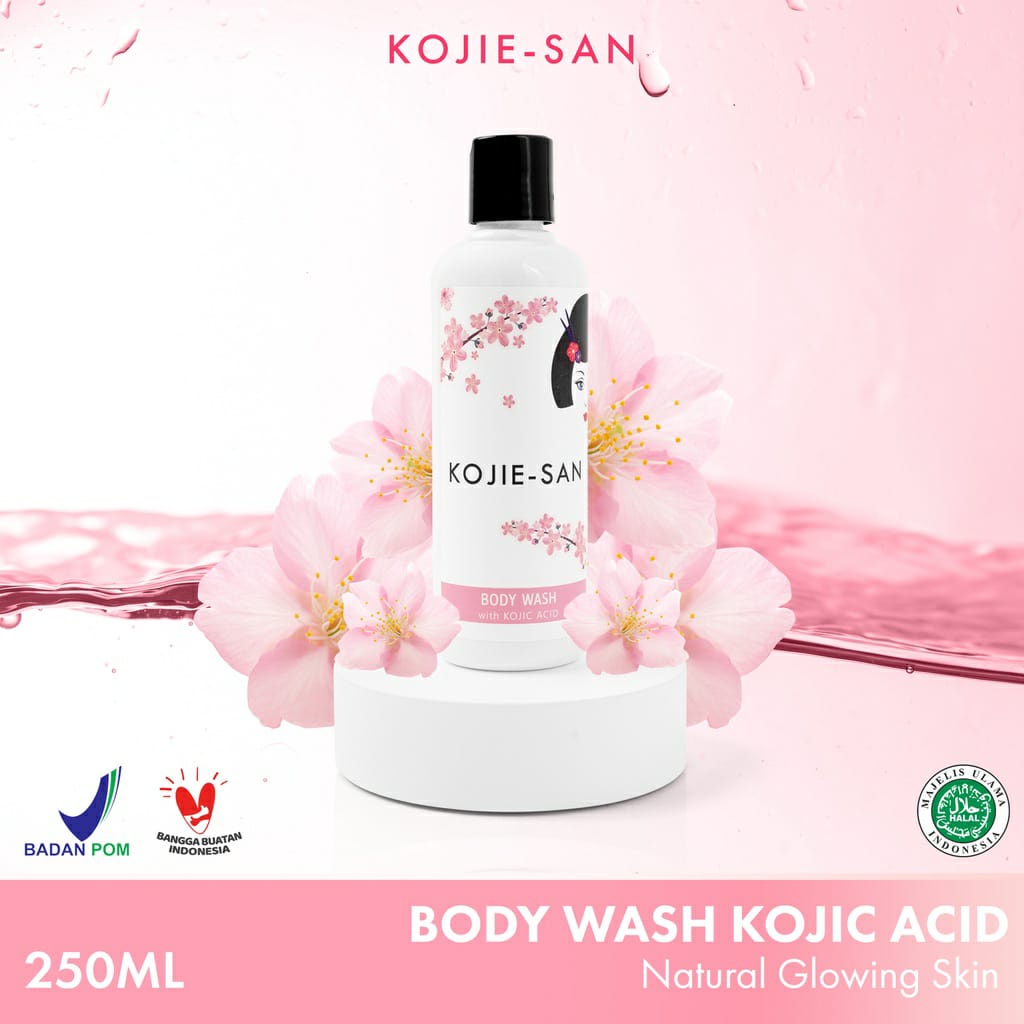 Jual [BPOM ]KojieSan Body Wash Kojic Acid/Sabun Mandi Botol Cair