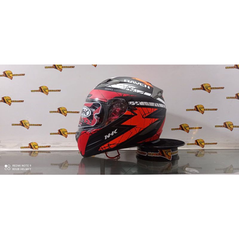 Helm Nhk Rx9 Nhk Atau Kyt Jual Helm Nhk Rx9 Full Face Motif Raven