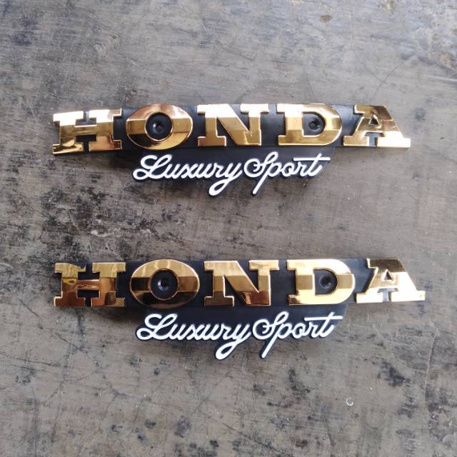 Jual Logo Emblem Tengki Tangki Honda Gl Pro Glpro Gl Max Kanan Kiri Shopee Indonesia