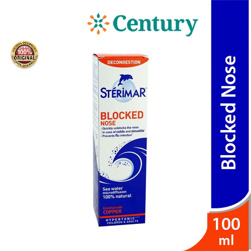 Jual Sterimar Blocked Nose 100ml | Shopee Indonesia