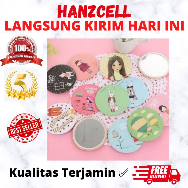 Jual Cermin Bulat Karakter Kaca Cermin Traveling Mini Lucu Murah Meriah Shopee Indonesia