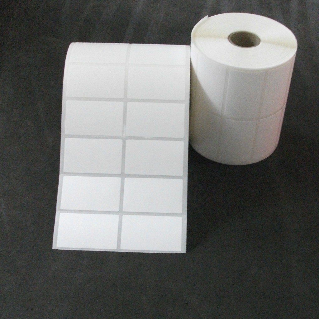 Jual Yupo 50x30mm 2Line 2500pcs Gap 3mm Core 1 Inchi Perforasi / Label ...