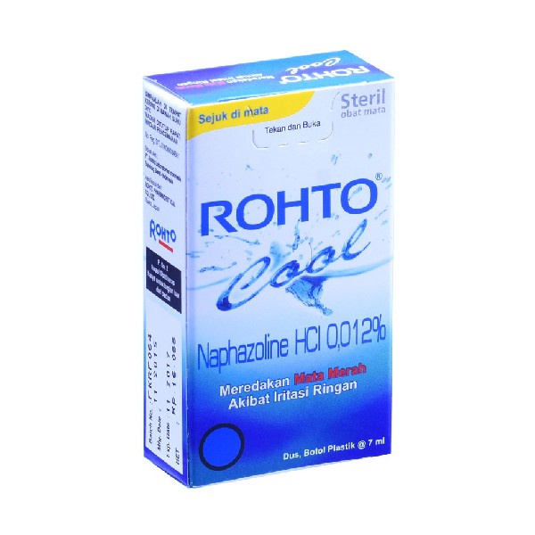 Jual Rohto Cool Eye Drop 7mL / Mata Merah / Mata Iritasi / Mata Kering ...