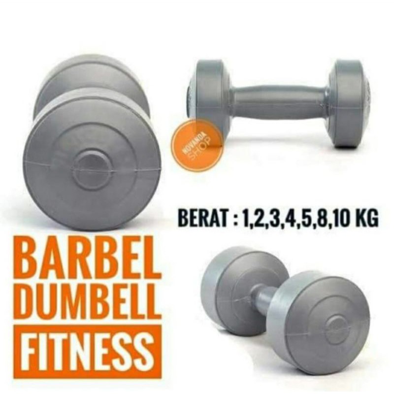 Jual BARBEL DAMBELL PLASTIK PER 1 KILO | Shopee Indonesia