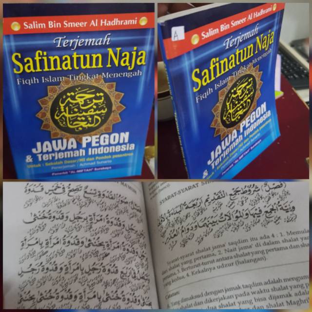 Jual Terjemah Safinatun Naja Jawa Pegon And Indonesia Safinah Jawa