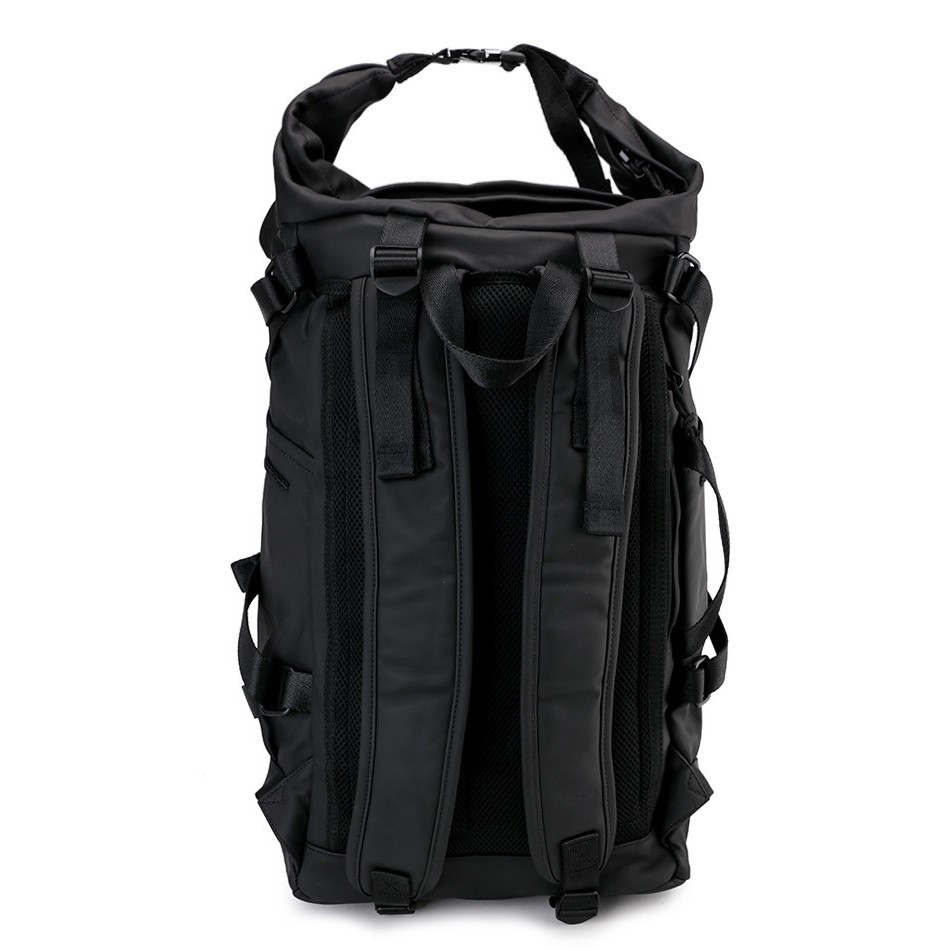 Jual Urban State - Coated Dry Foldover Backpack - Black | Shopee Indonesia