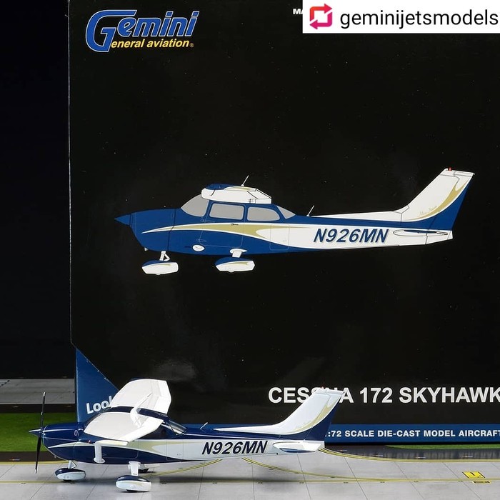 Jual Diecast Cessna 172 Skyhawk Gemini Jets | Shopee Indonesia