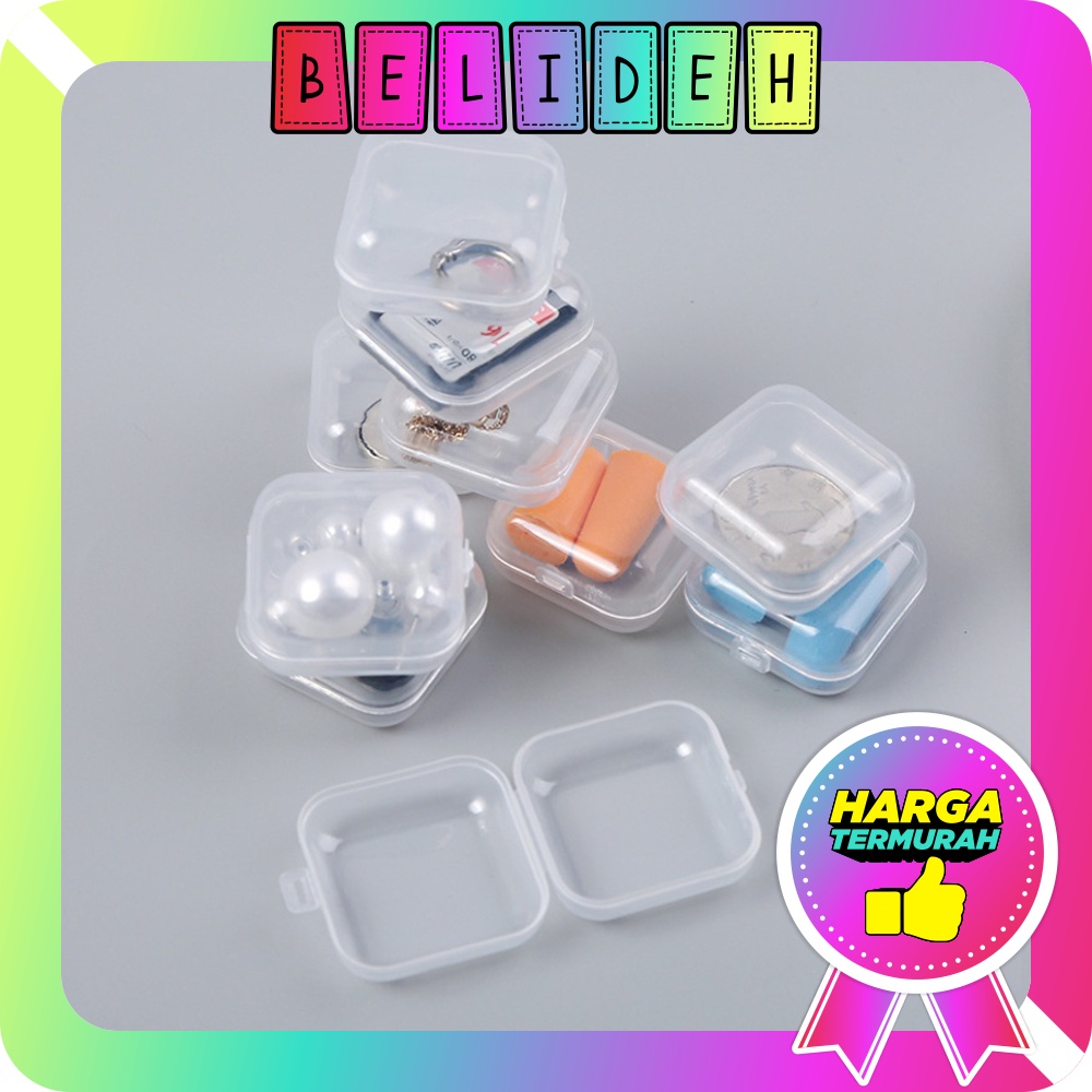 Jual ☛BELIDEH☚ Kotak Obat Mini Transparant / Wadah Tempat Penyimpanan ...