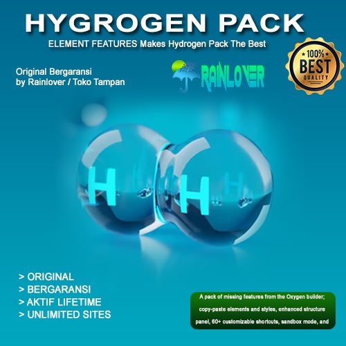 Jual Hydrogen Pack Original Aktif Lifetime Unlimited Sites Bergaransi Shopee Indonesia
