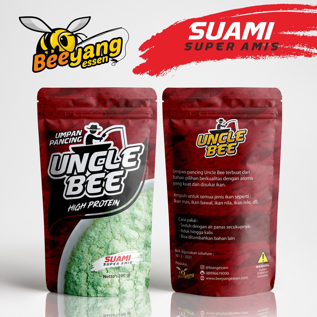 Jual Umpan Mancing Ikan Lele Uncle Bee Galatama Varian Super Amis