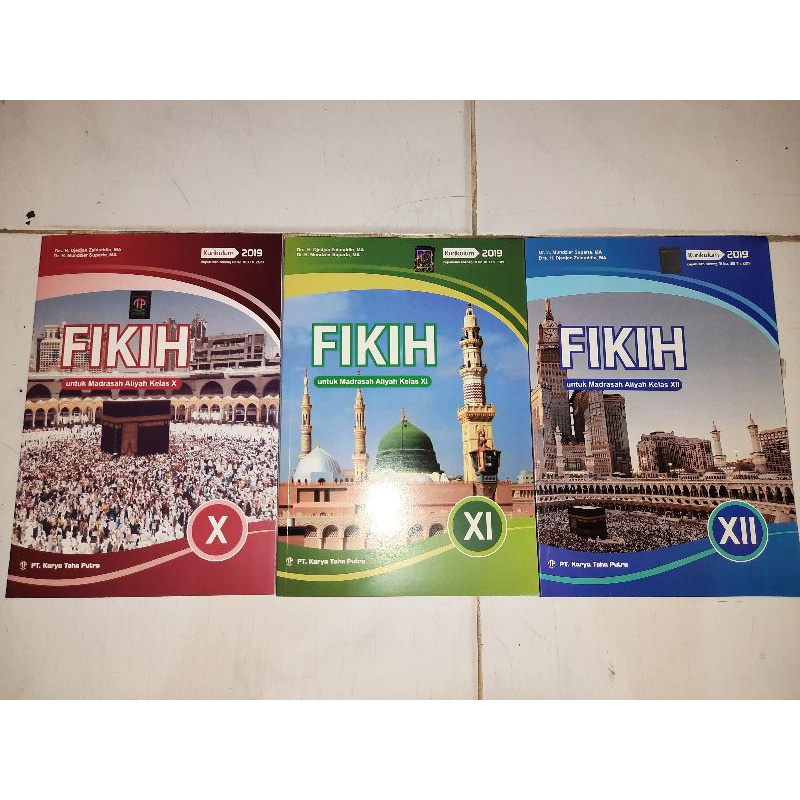 Jual Buku Siswa Fiqih Fikih Kelas 10 11 12 Ma Kurikulum 2019 Madrasah