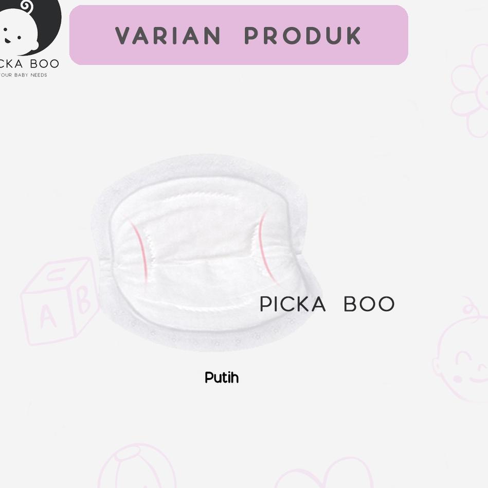 Jual Penyerap ASI Disposable Breast Pads (24pcs) PICKA BOO {TK.02Jl22м ...