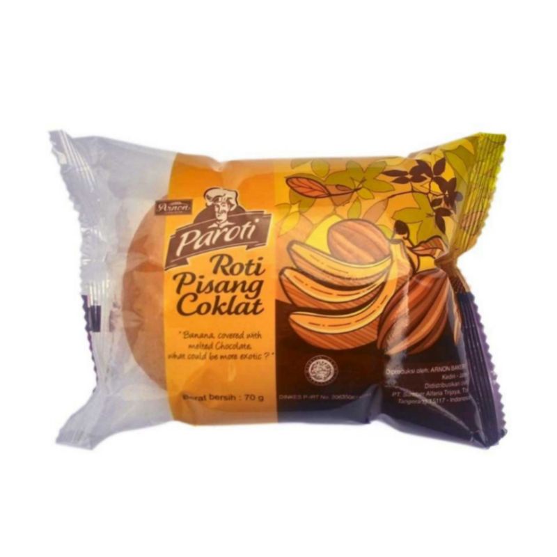 Jual Paroti Roti Pisang Coklat 70 g | Shopee Indonesia
