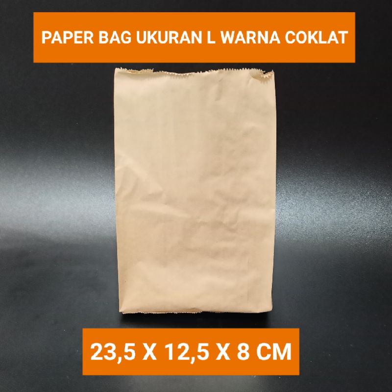 Jual PAPER BAG / KANTONG ROTI UKURAN L MOTIF - KANTONG SNACK/ROTI ISI 1 ...