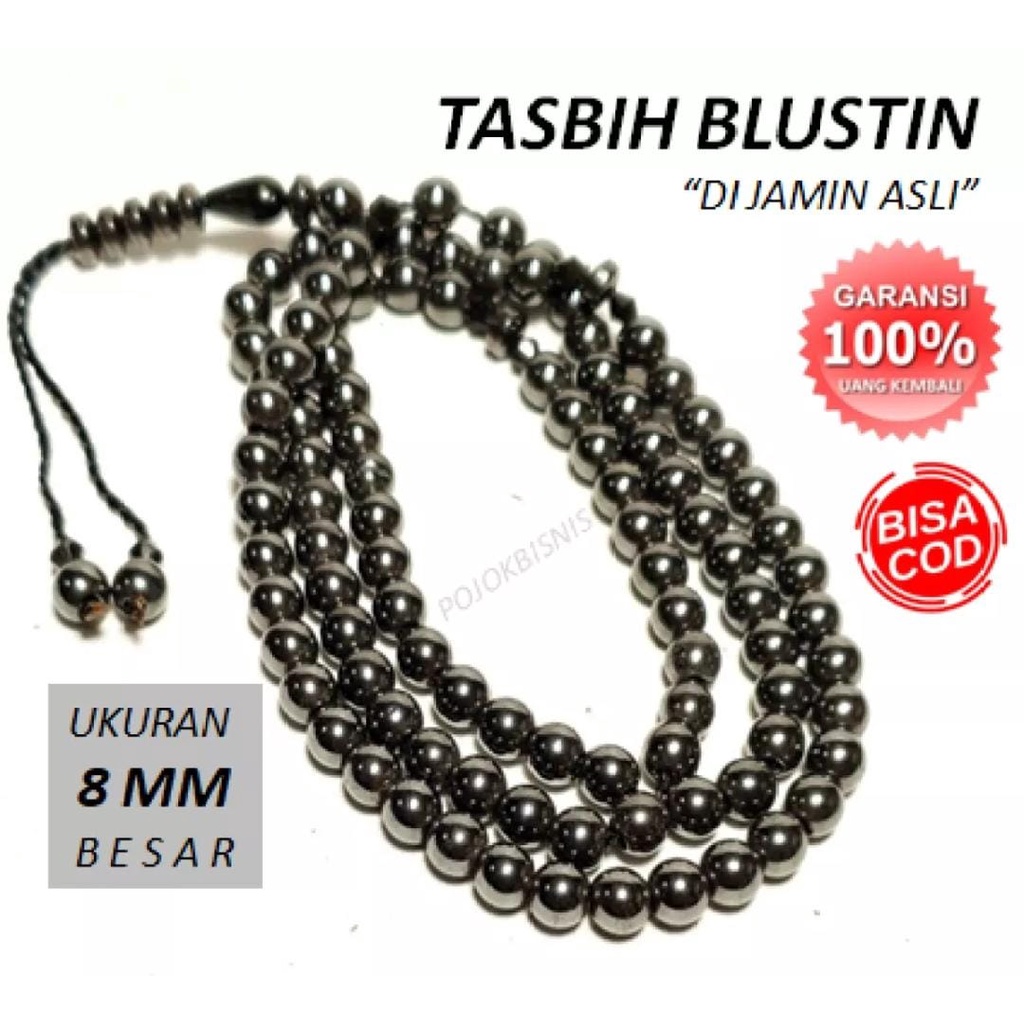 Jual Tasbih Kesehatan Batu Blustin Butir Original Diameter Mm Shopee Indonesia