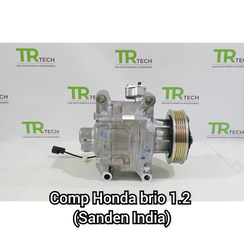 Jual compressor compresor kompresor ac honda brio 1.2 original sanden ...